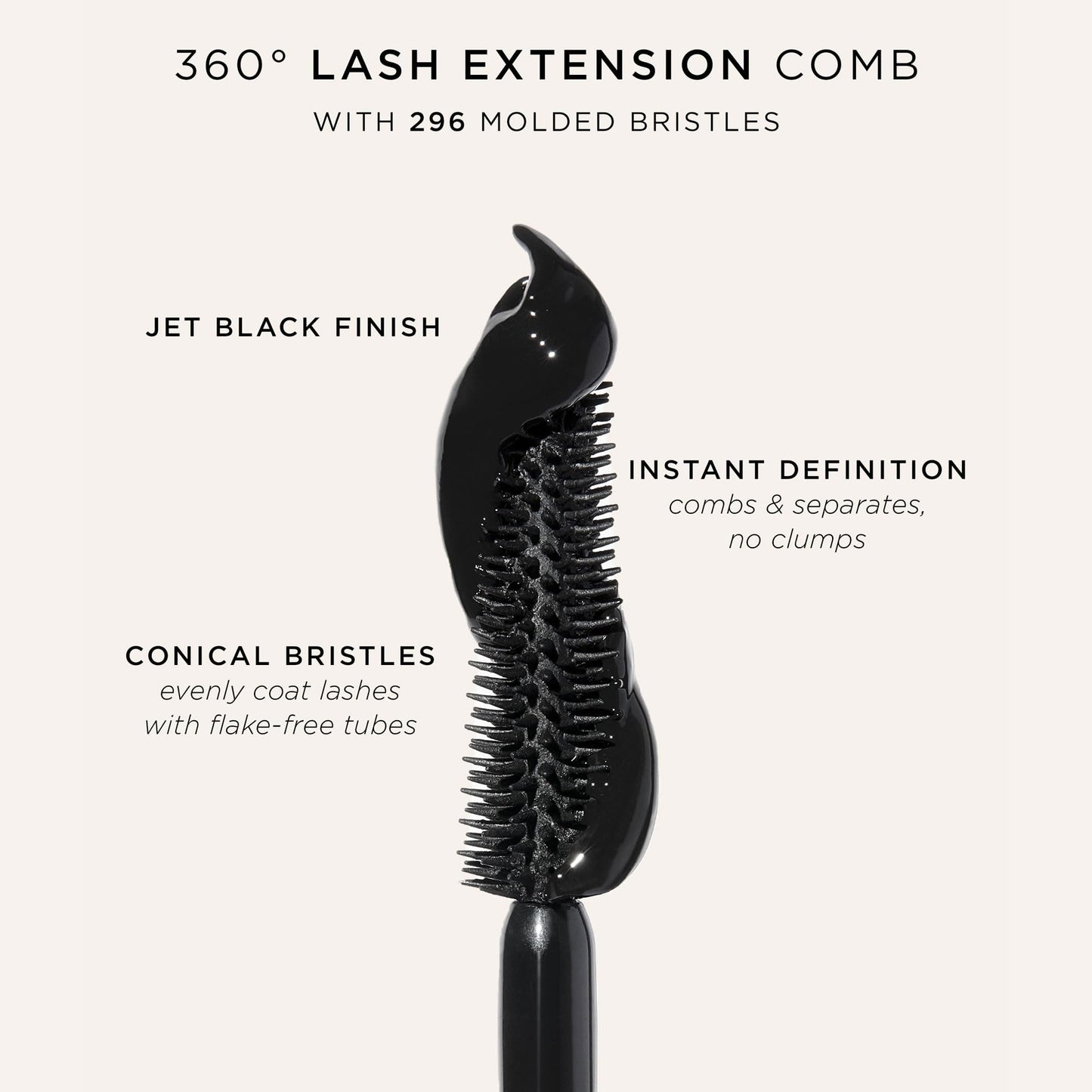 tarte tartelette XL tubing mascara – Lash Extensions in a Tube with Peptide, Extra-Bold Buildable Length & Volume, Smudge-Proof Longwear, Easy-to-Remove, Vegan & Cruelty-Free, travel size, black