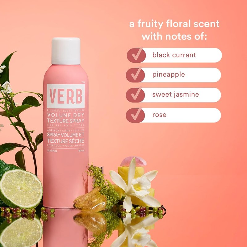 VERB Ghost Flexible Hairspray - Weightless Medium Hold for All Hair Types | Infused with Moringa Oil