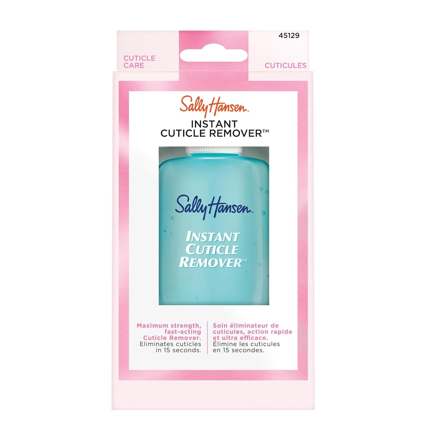 Sally Hansen Instant Cuticle Remover - Fast Drying Nail Treatment with Aloe & Chamomile