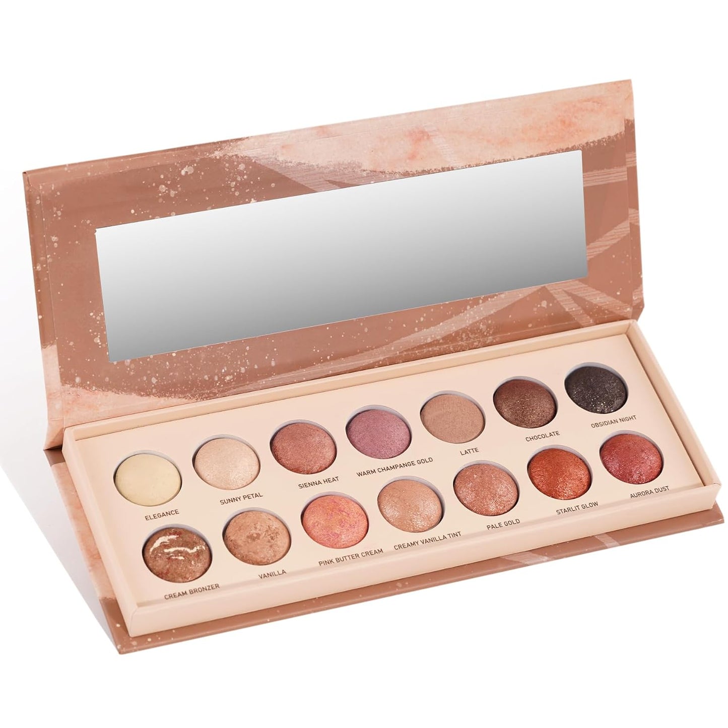 Neutral Eyeshadow Palette - High Pigment Blendable Matte & Shimmer Shades | Long-Lasting Eye Makeup for Everyday Use