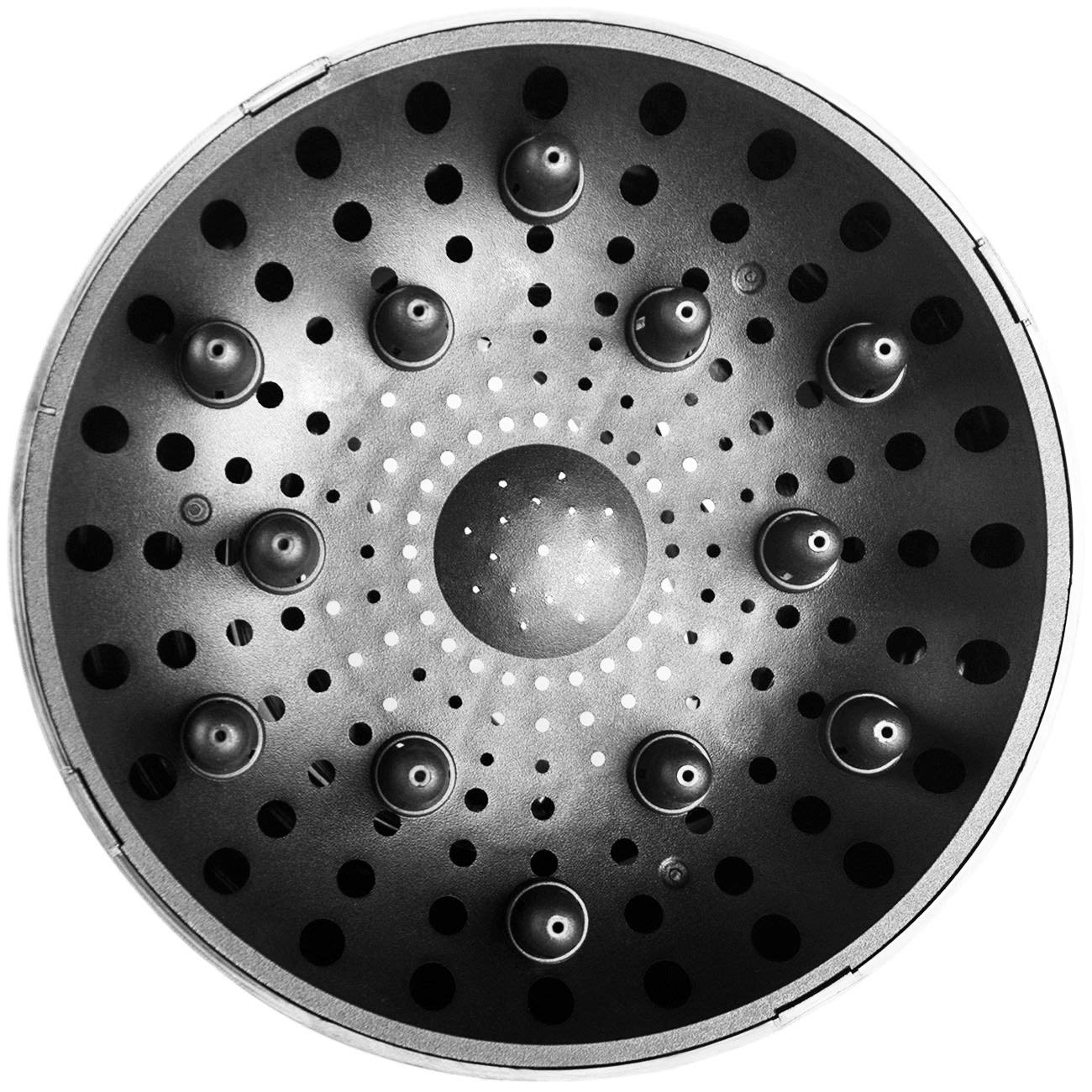 Universal Hair Diffuser for Blow Dryers - Fits 1.7 to 2.6 Inch Nozzles | Ideal for Curly & Wavy Hair, Shiny Black