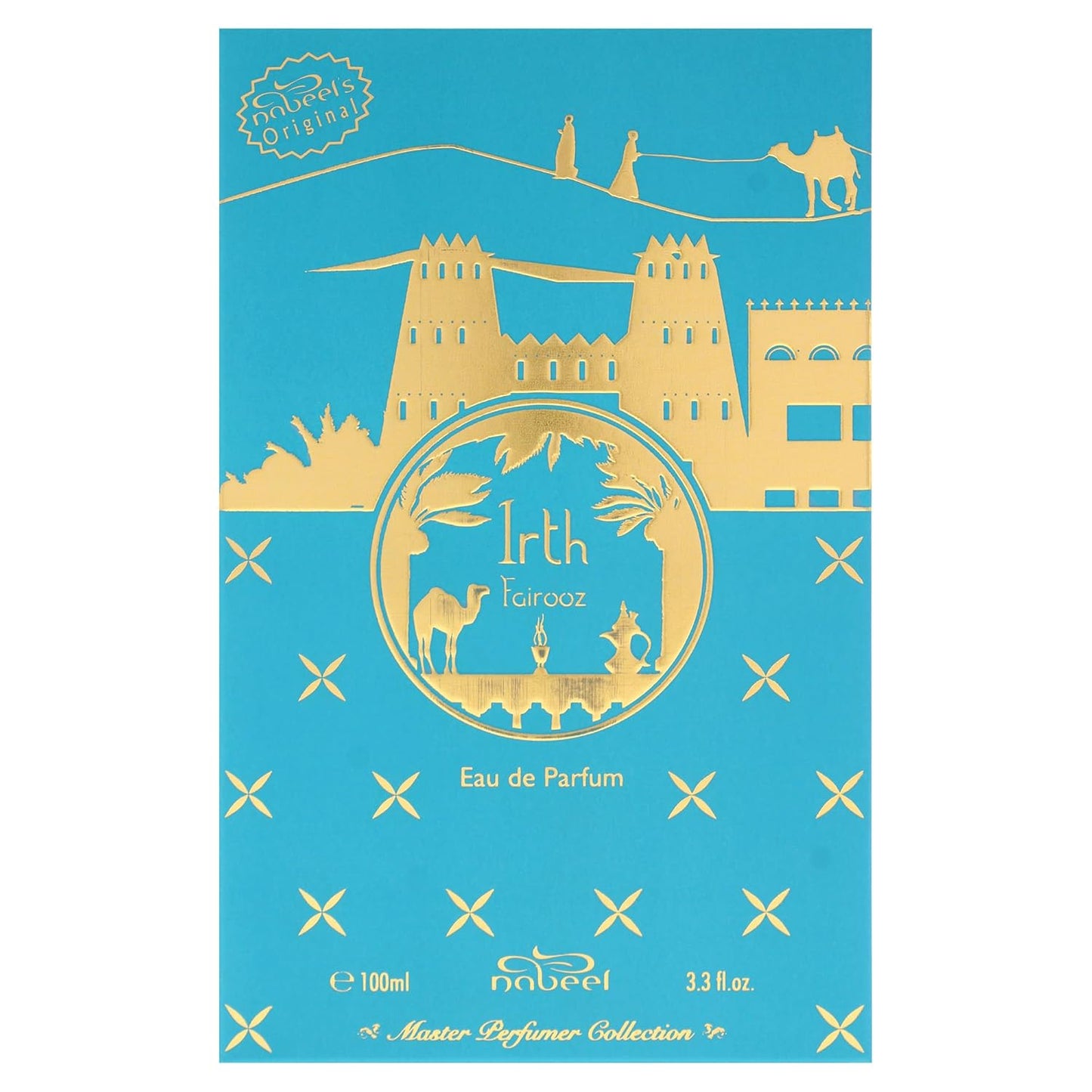 Irth Fairooz Arabian Perfume for Unisex | Grapefruit & Vanilla Scent - Travel Size 3.3 oz EDP Spray