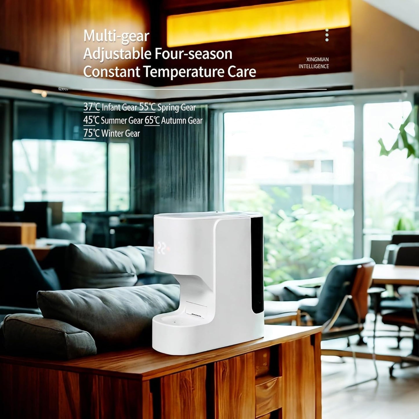 Face Towel Heater Machine - 55°C Quick Warmth | Smart Voice Alerts, Home Spa Equipment (1 Set + 60 Towels)