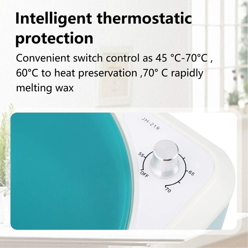New Paraffin Wax Machine for Hand and Feet，Paraffin Bath Upgrade Spa Wax for Smoothens and Softens Dry Skin Quick Heating Paraffin Wax Warmer（Blue）