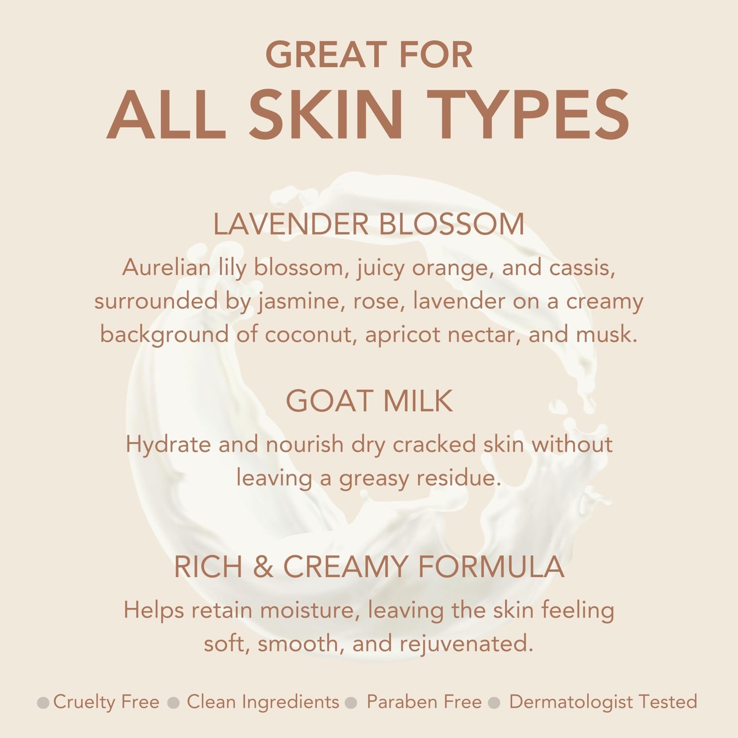 Dionis Goat Milk Hand Cream Lavender Blossom 1 oz (Pack of 4)