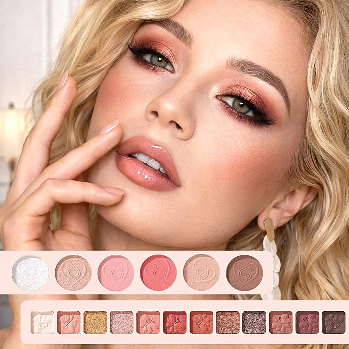 Professional Makeup Kit - 20 Color Waterproof Cosmetic Palette with Eyeshadow, Blush & Lip Gloss | Ideal Gift for Women & Teens