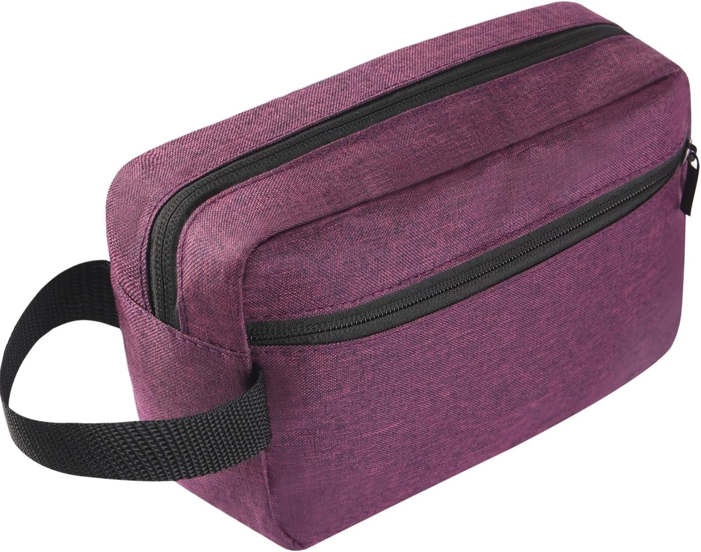 Travel Toiletry Bag - Hanging Cosmetic Organizer for Men & Women | Black Travel Accessory