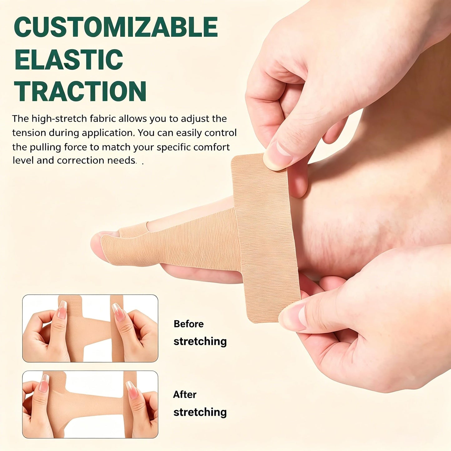 Pre-Cut Bunion Self-Adhesive Hallux Valgus Corrector