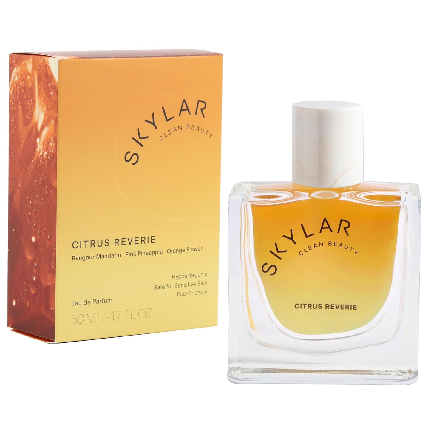 Skylar Capri Summer Eau de Parfum - Hypoallergenic Citrus Fragrance for Sensitive Skin | 10mL