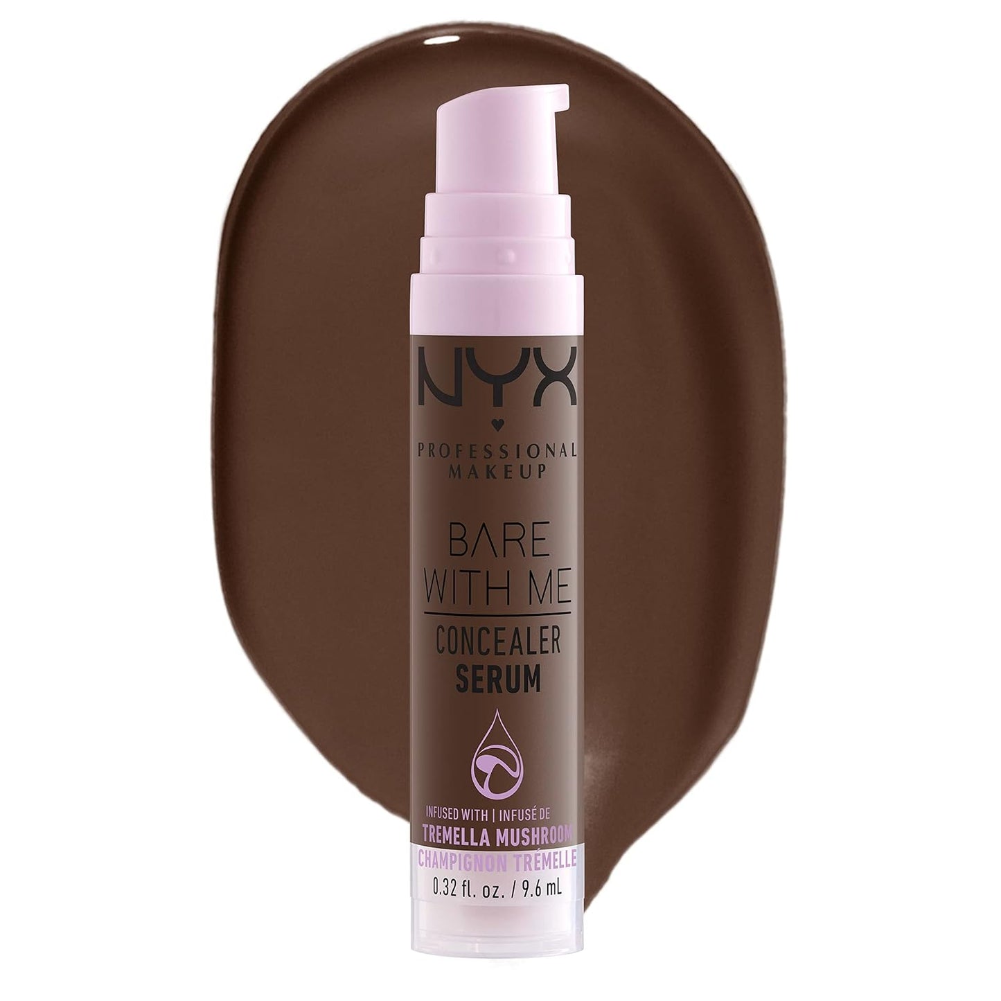 NYX Bare With Me Concealer Serum - 24Hr Hydration Makeup for Flawless Skin | Light Shade