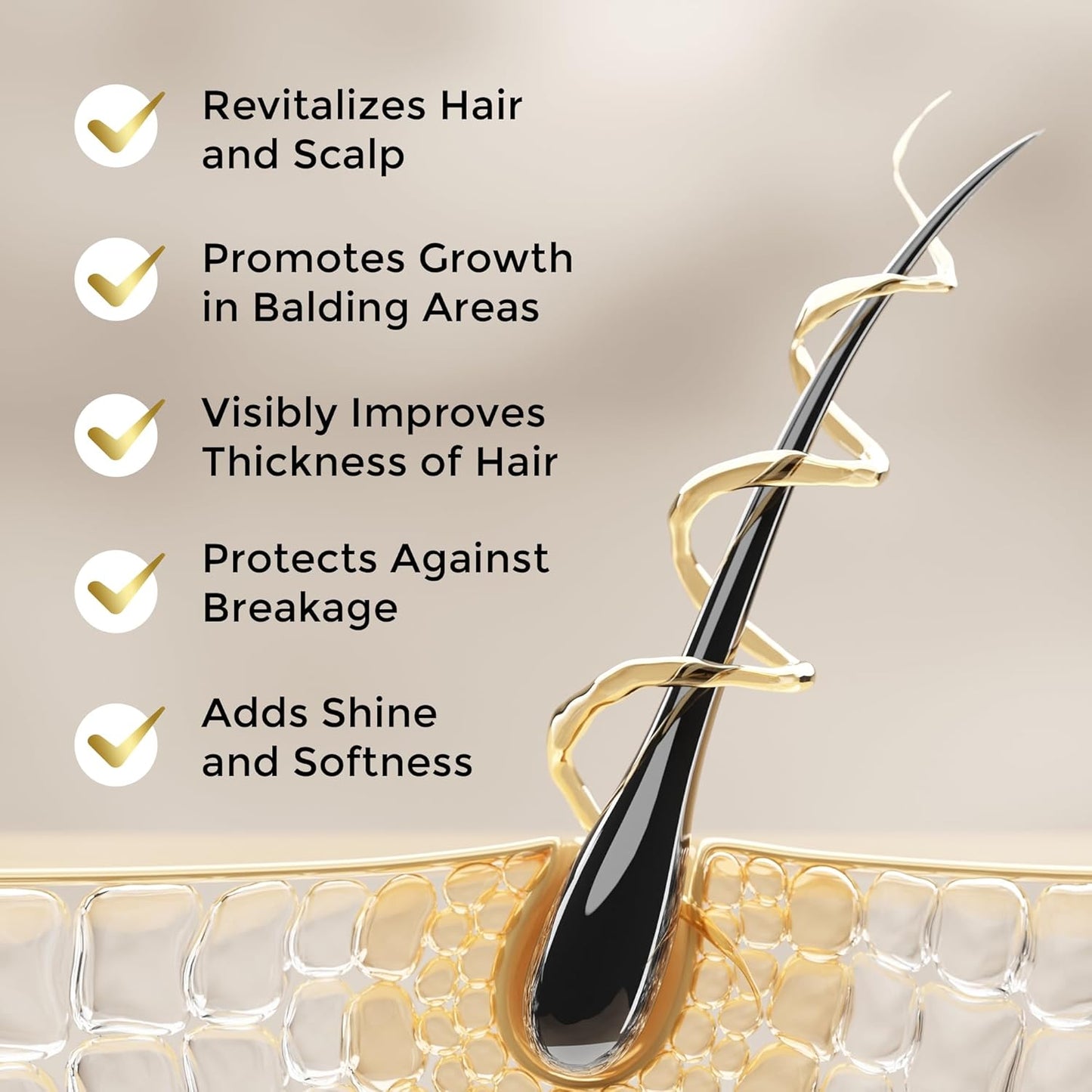 Batana Oil for Hair Growth - 100% Pure Cold-Pressed Oil for Nourishment & Repair | 4 Fl Oz