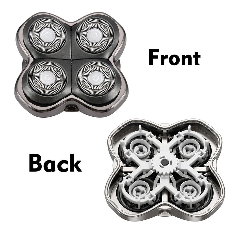 Replacement Blade Compatible with Skulls Pitbull,Palm & Butterfly Kiss Shavers,Detachable Blade Refill for Skulls Blad Shaver - Rotary Heads Design for Smooth Shaving (1 Pack)