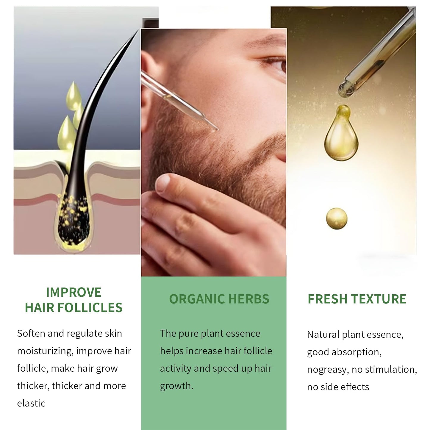 Santymo RAW Beard Oil for Men Growth & Care - Apricot & Grape Seed Oil Blend with Honey, Amino Acid, Vitamin E - Soothes Itchy Skin, Reduces Flakiness, Improves Manageability - 1 fl oz
