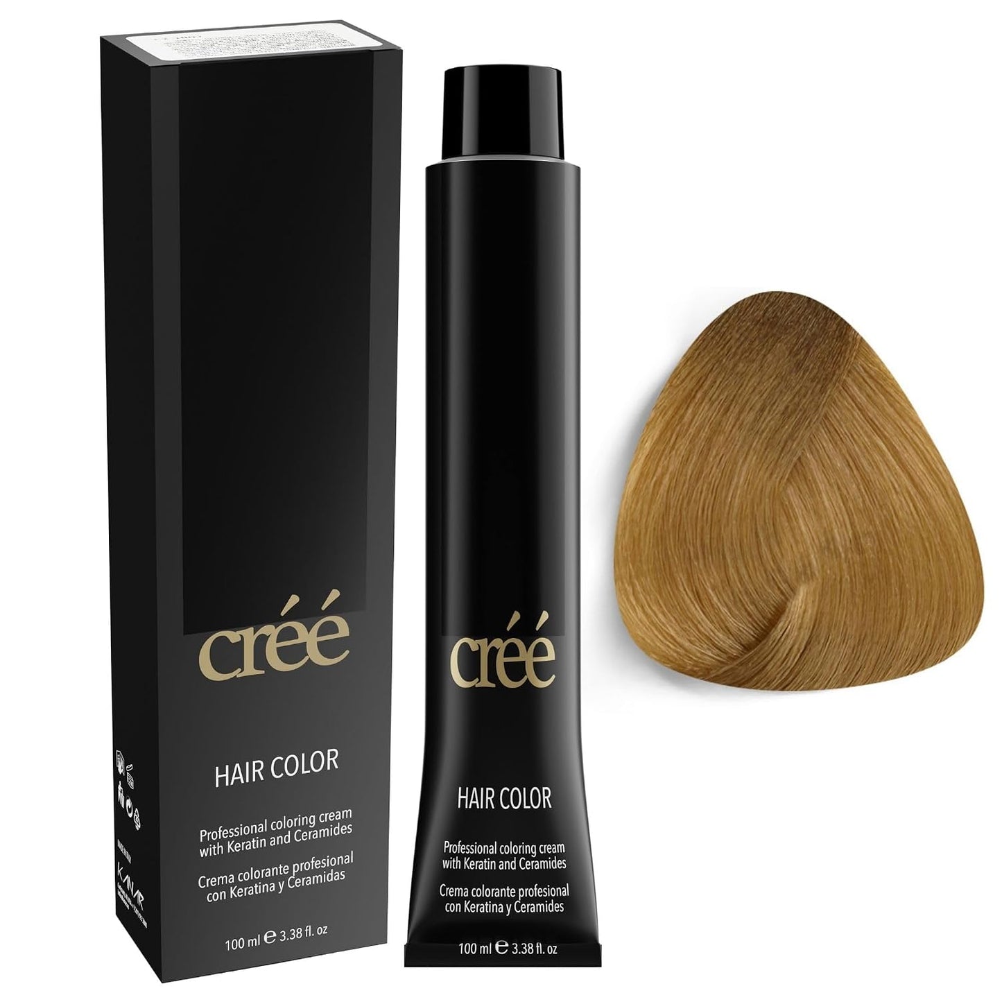 Black Permanent Hair Color - Long-Lasting, Rich Vibrant Formula for 100% Gray Coverage | 3.4 fl. oz.