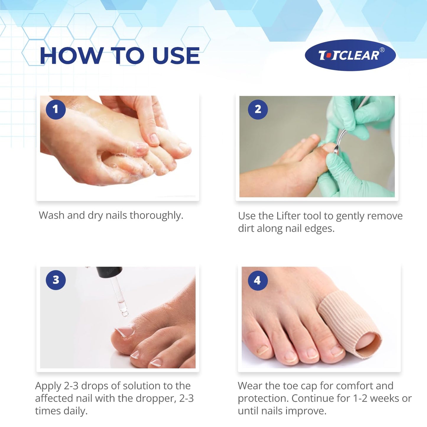 Ingrown Toenail Relief Tool - Effective Ingrown Toenail Removal Kit for Men & Women | 30ml