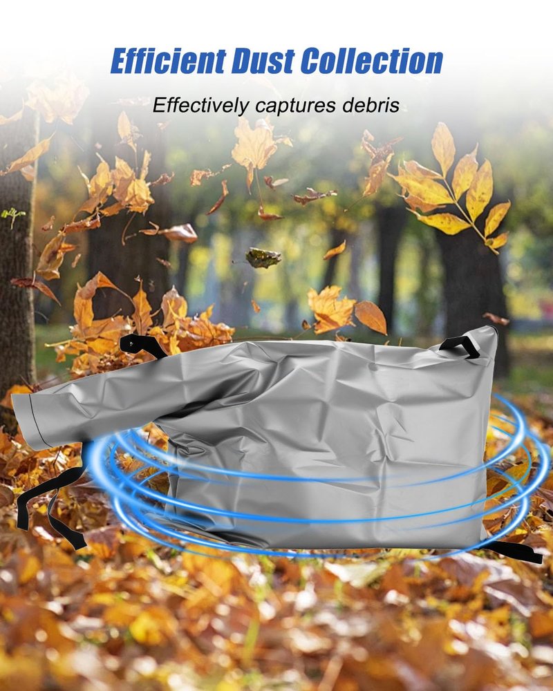 Vaticas Blower Dust Bag Fit for STIHL BG72 BG75 SH55 SH85D BG85 BG65 BG55 BG65D, Catcher Bag with 1.5m Shoulder Strap