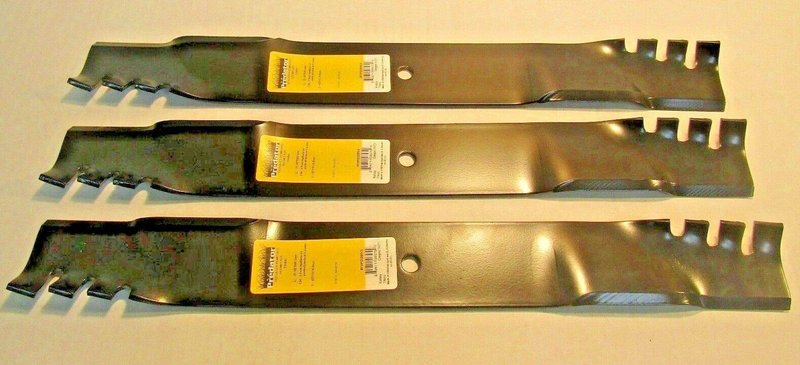 XHT 3 Predator USA Mulching Blades Compatible with Toro 104-1303 106-0629 106-0631 44-6250-03 62" CU
