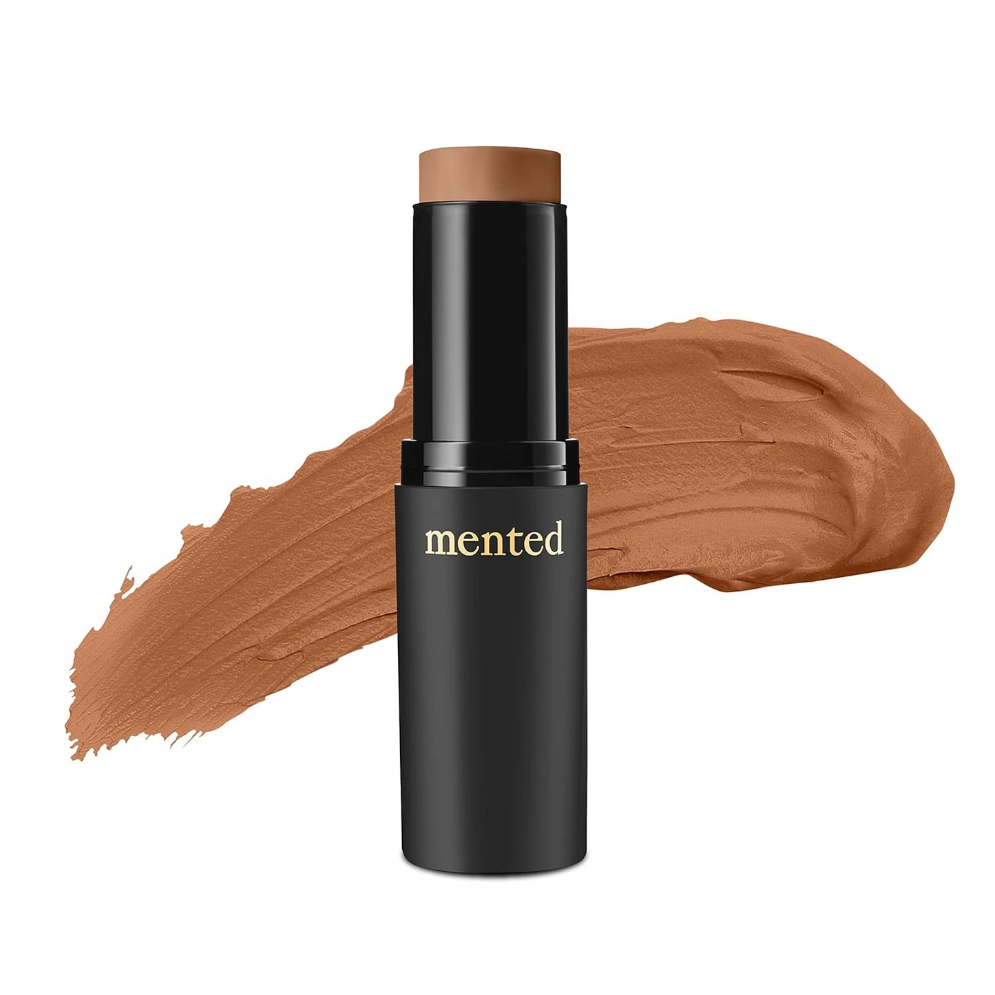 Mented Cosmetics Stick Foundation - Vegan Cream Makeup for Dark Skin | Concealer & Contour Stick D10