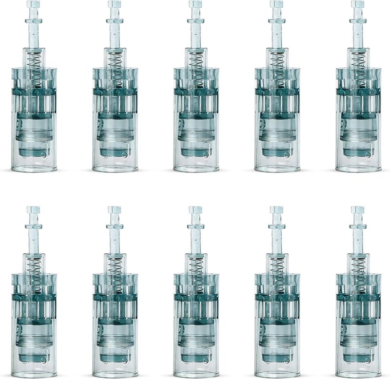 Microneedling Pen Cartridges - 10 Pcs Replacement Needles for M8 & M7S | 16-Pin Easy-to-Use Refills