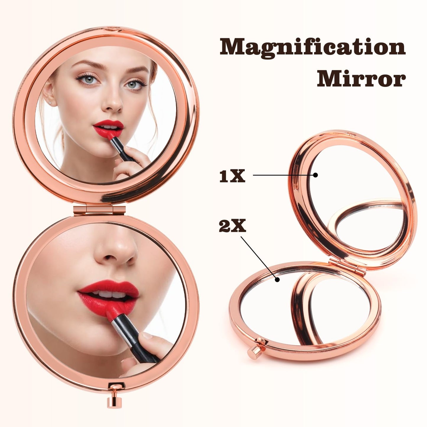 Best Team Ever Gift Compact Mirror Team Appreciation Gifts for Coworkers Employee Appreciation Gifts Christmas Team Gift for Team Staff Volunteer Coworkers Teamwork Presents Folding Makeup Mirror
