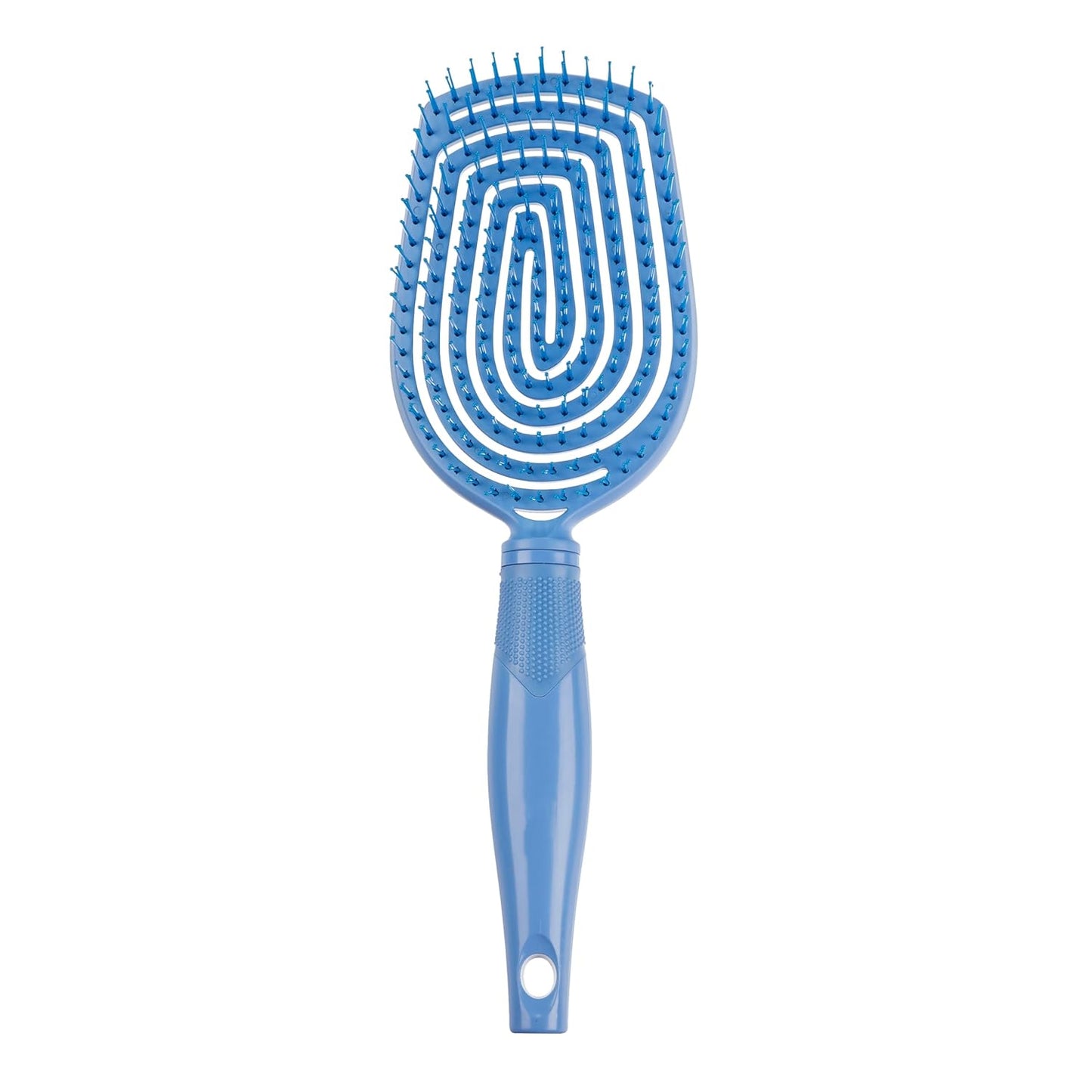 Conair Scalp Care Detangling Hairbrush | Curly Hair Brush & Scalp Massager for All Hair Types - Black Onyx