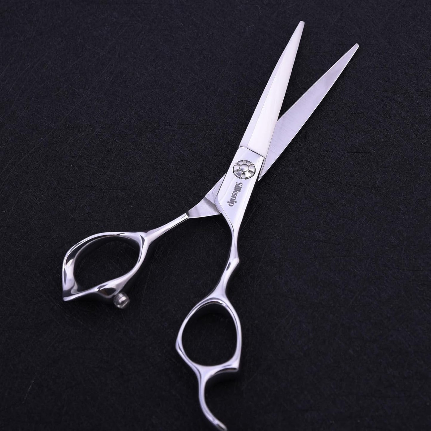 Professional Hair Cutting Scissors - Stainless Steel Barber Shears | Ergonomic Design for Salon & Home Use