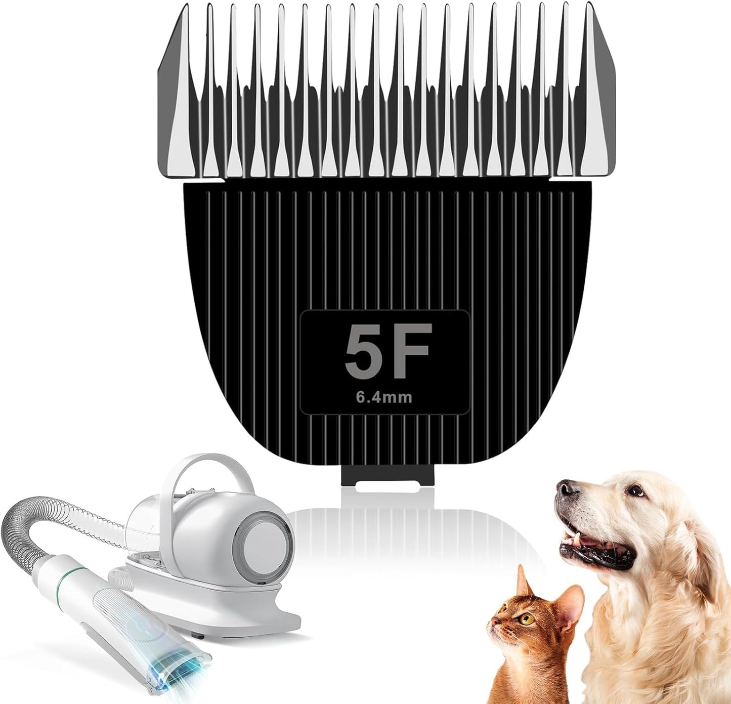 Replacement Blade for Nebot P1 Pro Pet Grooming Kit - 5F Cut Length 1/4” (6.3mm) | Precision Grooming Tool