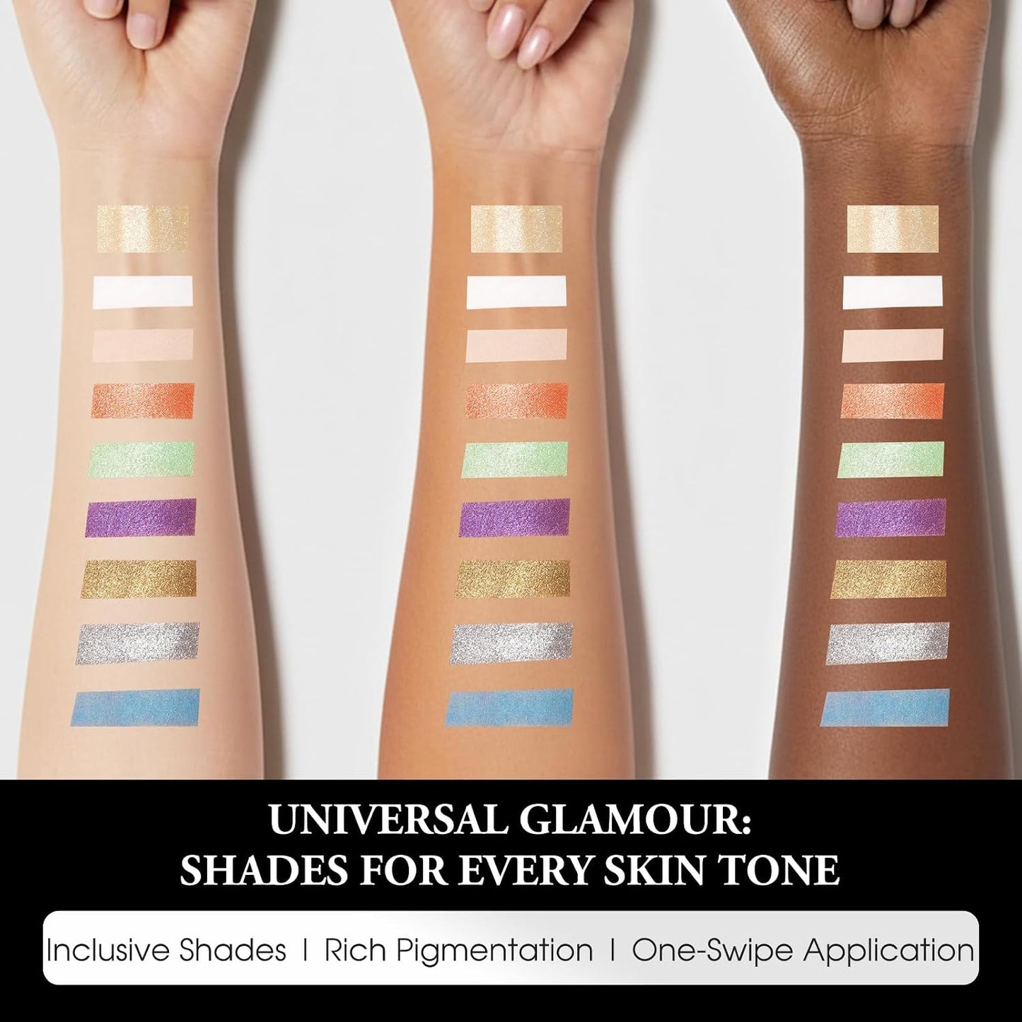 UCANBE Baked Eyeshadow & Highlighter Palette - High Pigment Matte & Shimmer | 03 Enchanted Gemstone