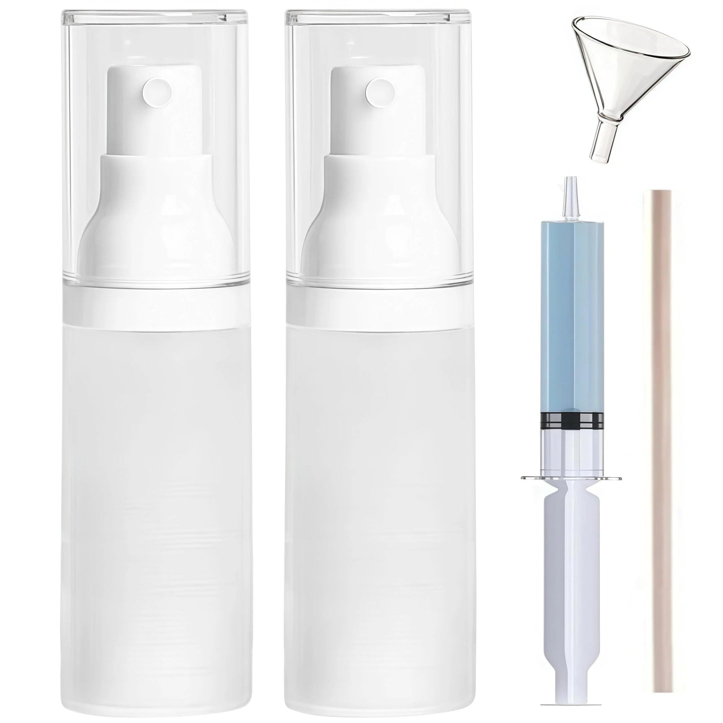 360° Angle Work - Small Spray Bottle | 1oz/30ml - Mini Spray Bottle - TSA Approved Travel Bottles | Portable Refillable Leak Proof | For Perfume Toner Hair spray Facial Moisturizing | 1oz/30ml-Pack 2