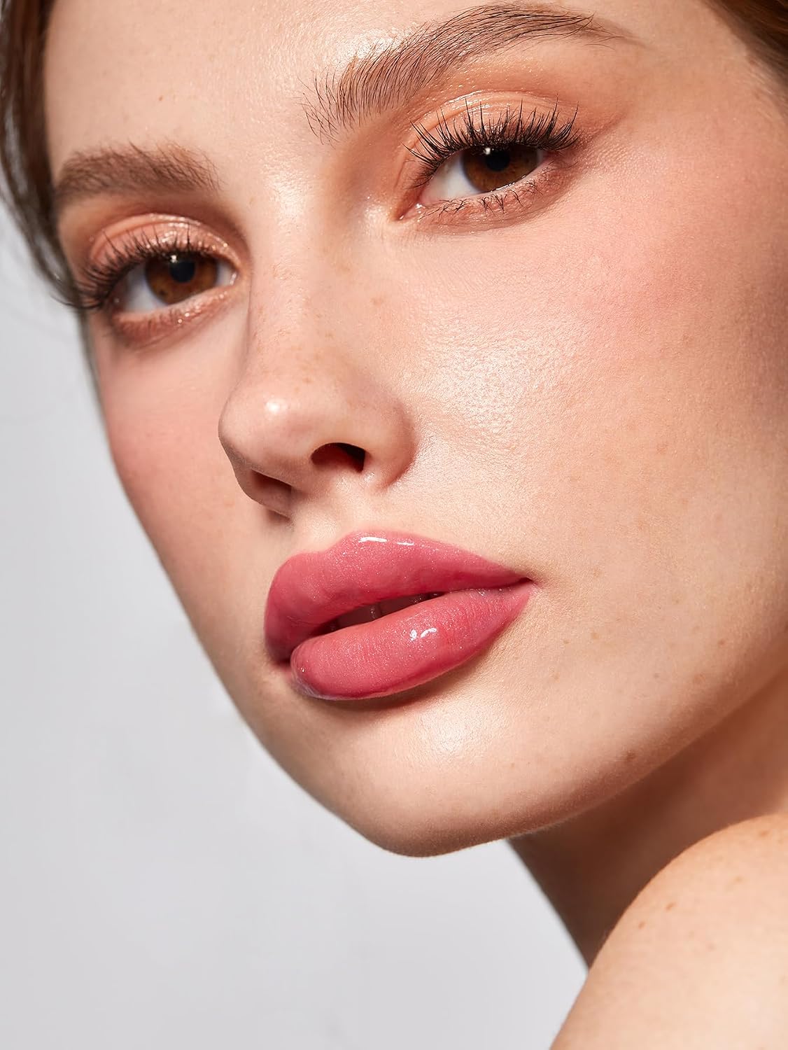 Power Bouquet Lip Gloss - Tinted Moisturizing Plumping Lip Oil with Camellia Extract | Non-Sticky, Shiny Finish