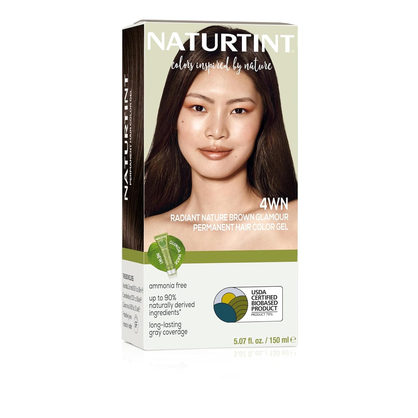 Naturtint 7N Hazelnut Blonde Permanent Hair Color | Ammonia-Free, Vegan, 100% Gray Coverage, Long-Lasting Results