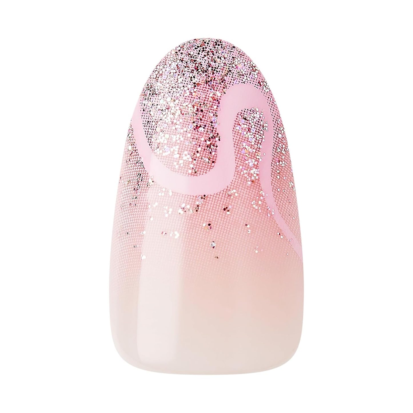 Kiss Impress Press-On Nails - Wild Venus Pink Almond Shape | Medium Size, 30 Nails & Accessories Included