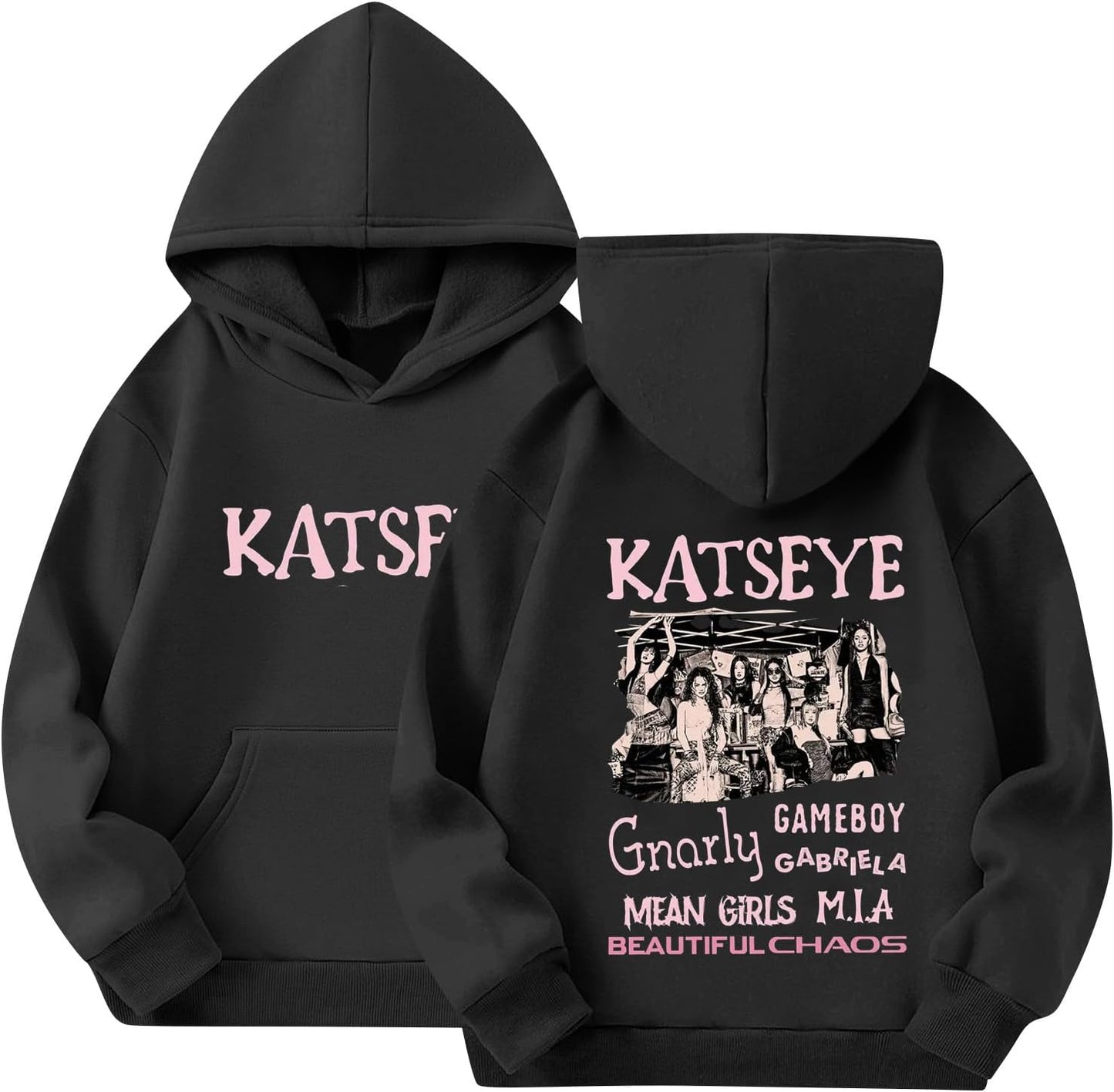 Katseye Kids Hoodie - Graphic Sweatshirt for Boys & Girls | Long Sleeve, Comfortable Fit