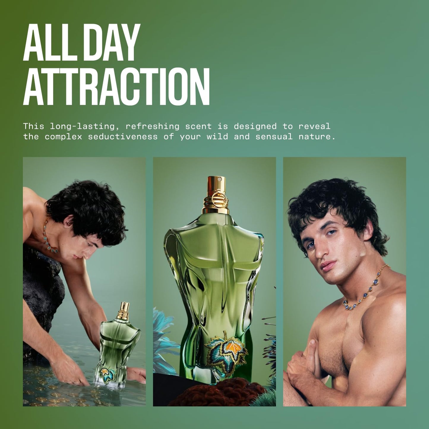 Jean Paul Gaultier Le Beau Paradise Garden | Men's Fragrance with Citrus Notes