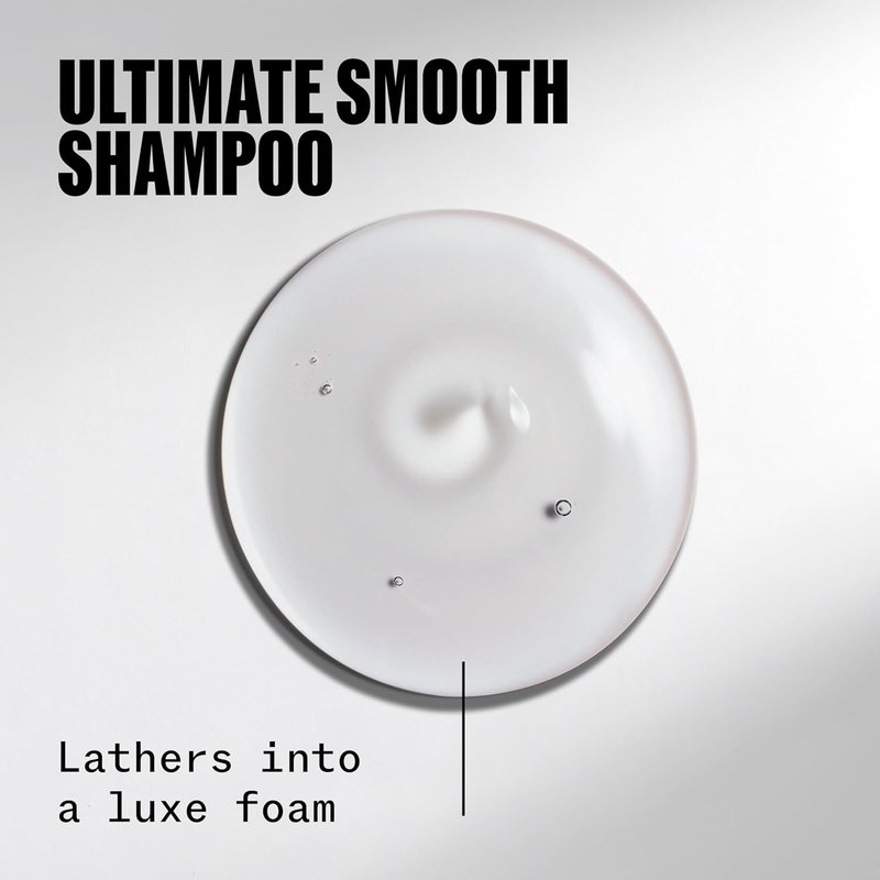 Wella Professionals Ultimate Smooth Shampoo - Nourishing Formula for Dry, Dull & Frizzy Hair | Color Safe, With Squalane & Omega 9