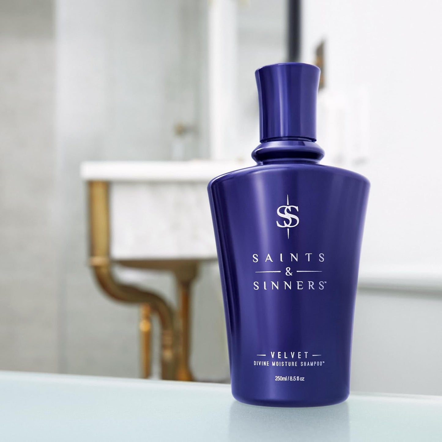 Velvet Divine Moisture Shampoo for Dry, Damaged Hair - Repair & Add Shine | Color-Treated Care