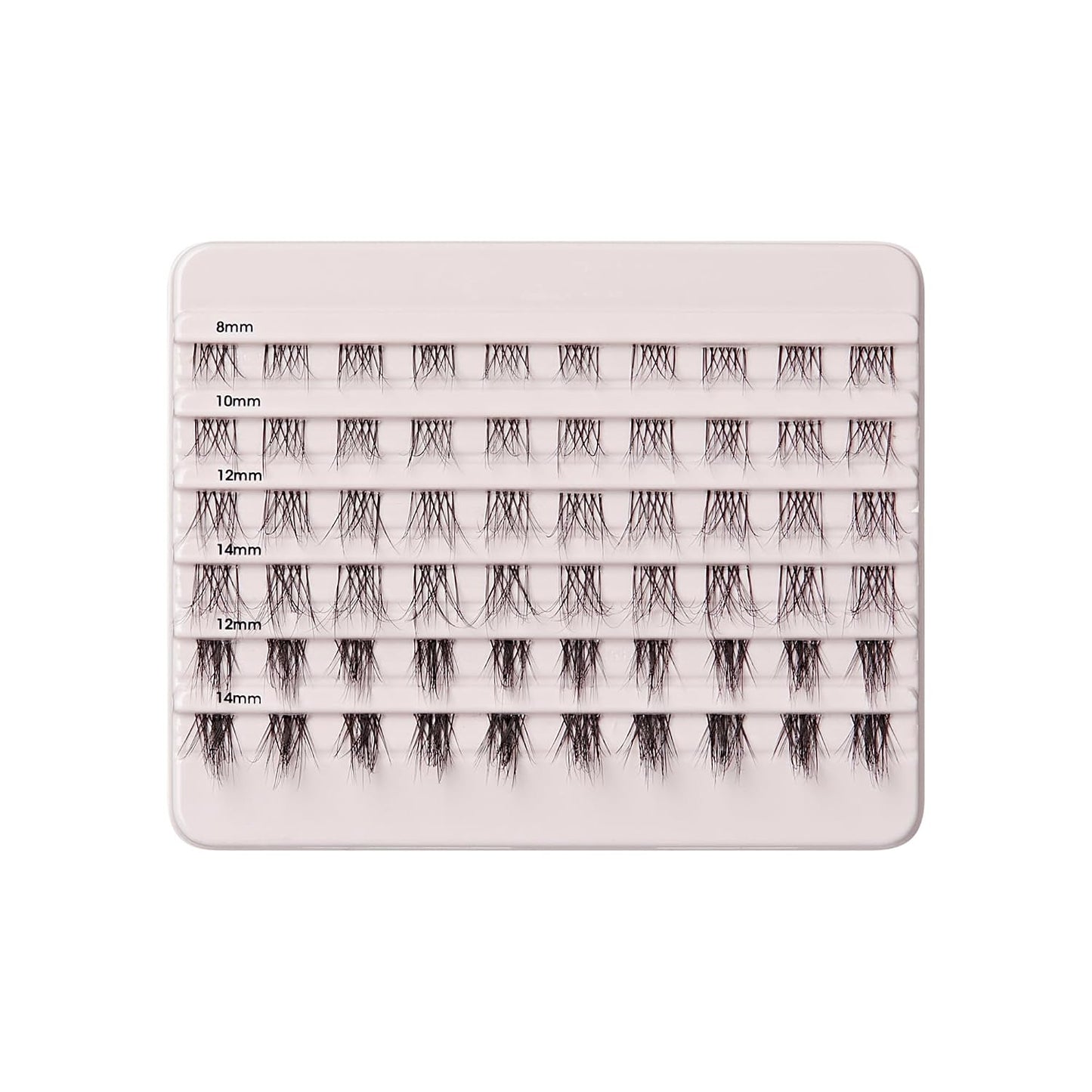 False Eyelashes - Nude Blazer Cluster Trio, 8mm-14mm | 60 Easy-to-Apply, Reusable Clusters