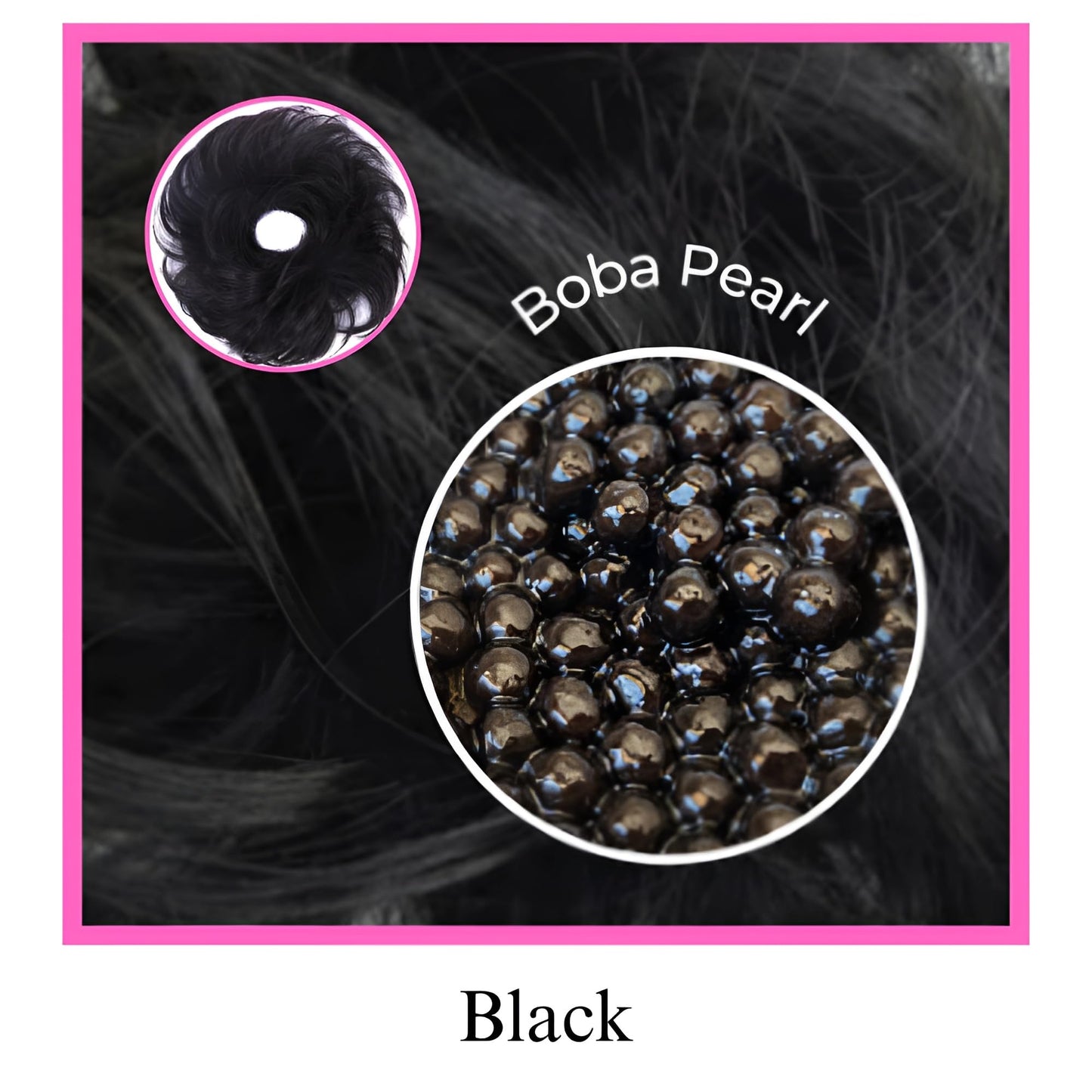 Juvabun Small Messy Bun Hair Piece Black – Wavy Curly Synthetic Chignon Scrunchie for Women, Mini Updo Hair Bun Extension for Thin Fine Hair, Washable Natural Looking Hairpiece Daily Wear