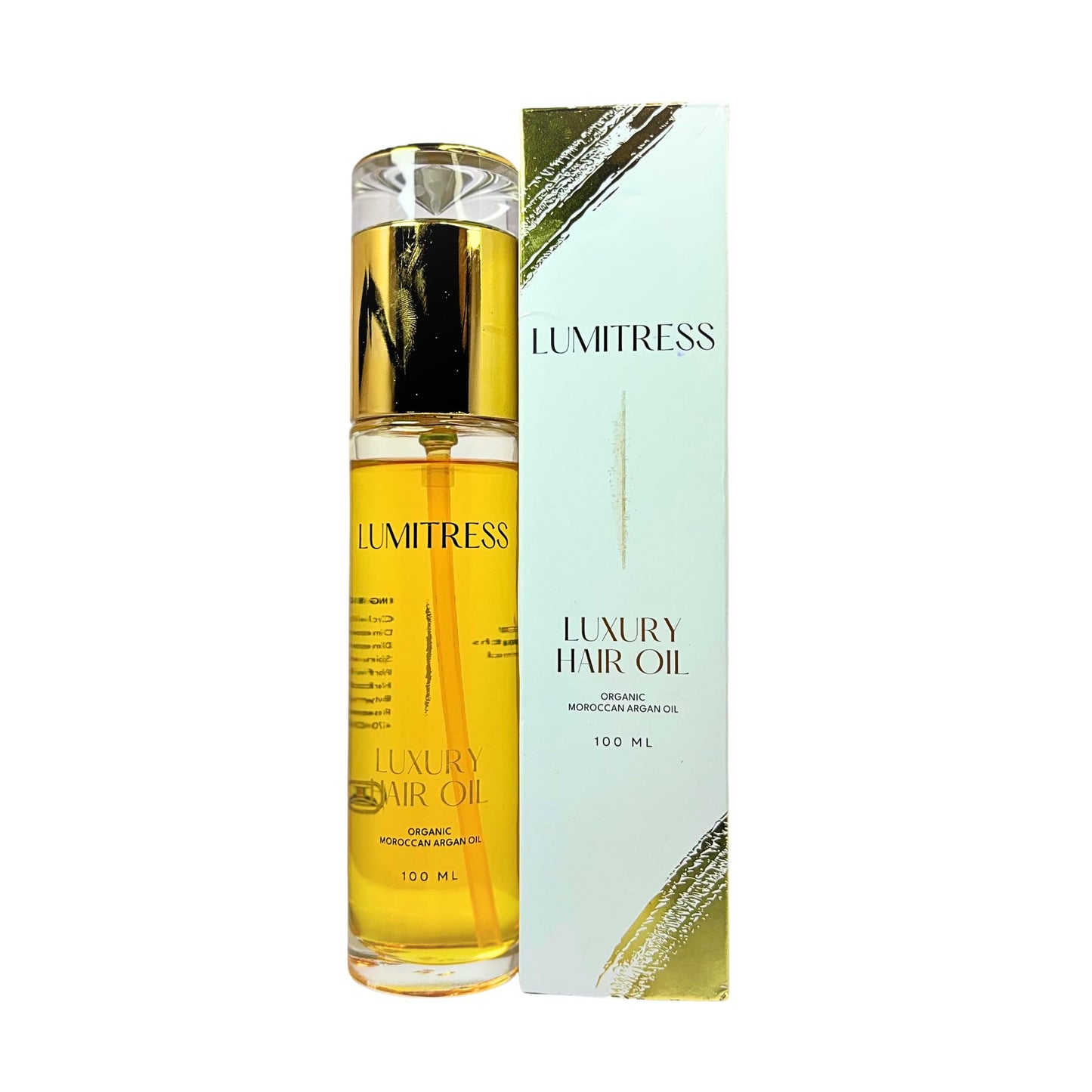 Lumitress Luxury Hair Oil, Leave-in Treatment, Frizz Control, Split End Repair