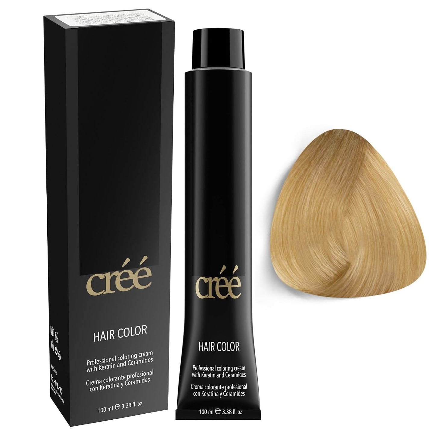 Black Permanent Hair Color - Long-Lasting, Rich Vibrant Formula for 100% Gray Coverage | 3.4 fl. oz.