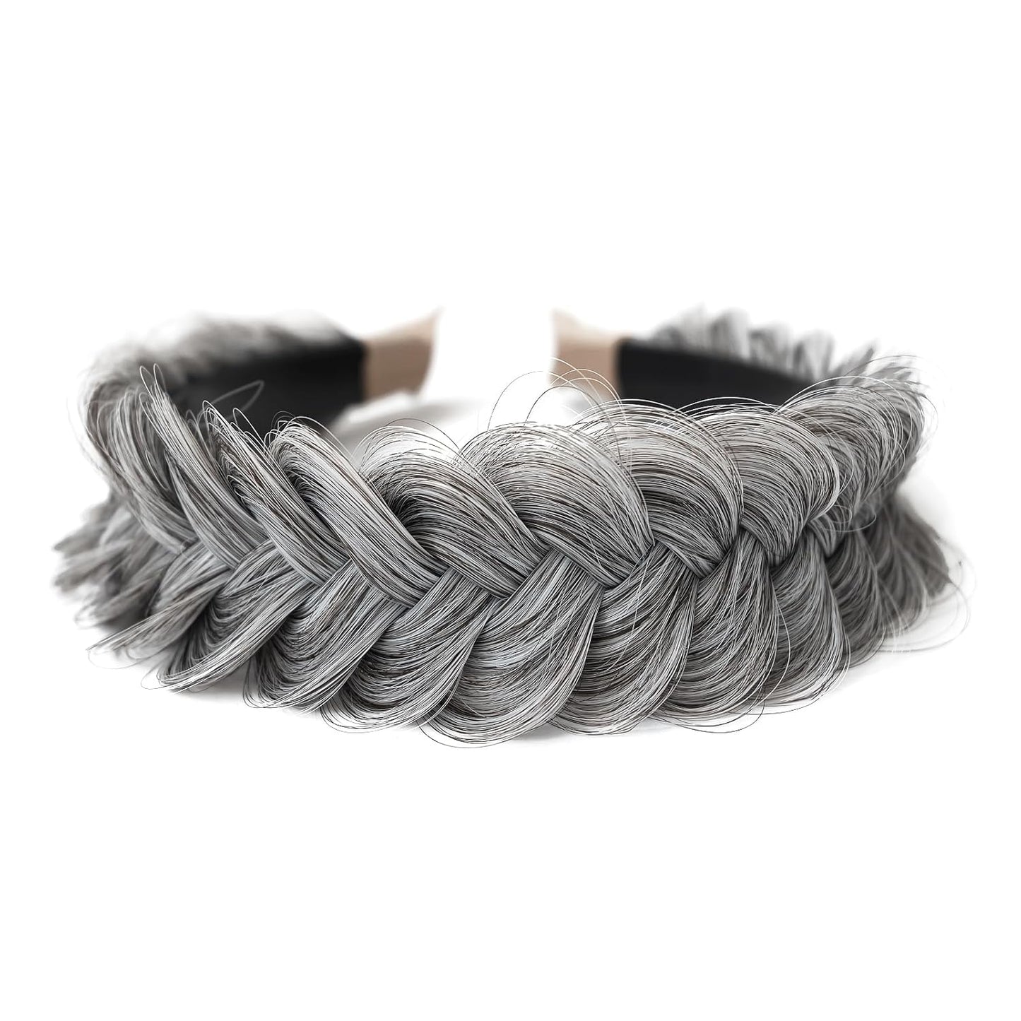 Braided Headband - Elastic Non-Slip Fashion Hair Accessory for Women & Girls | Ocher Color