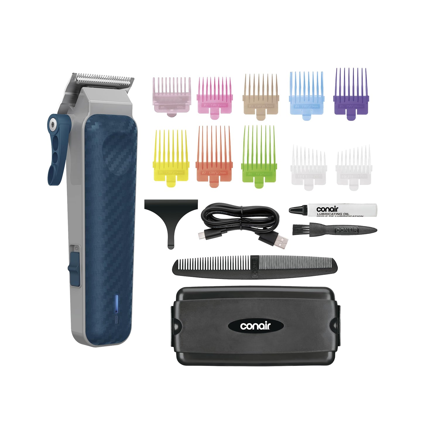 Conair Men Lithium-Ion Rechargeable Hair Clipper 17-Piece Kit