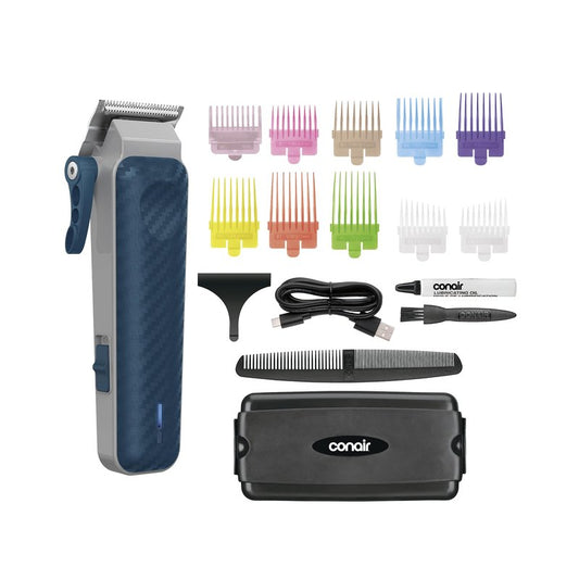 Conair Men Lithium-Ion Rechargeable Hair Clipper 17-Piece Kit