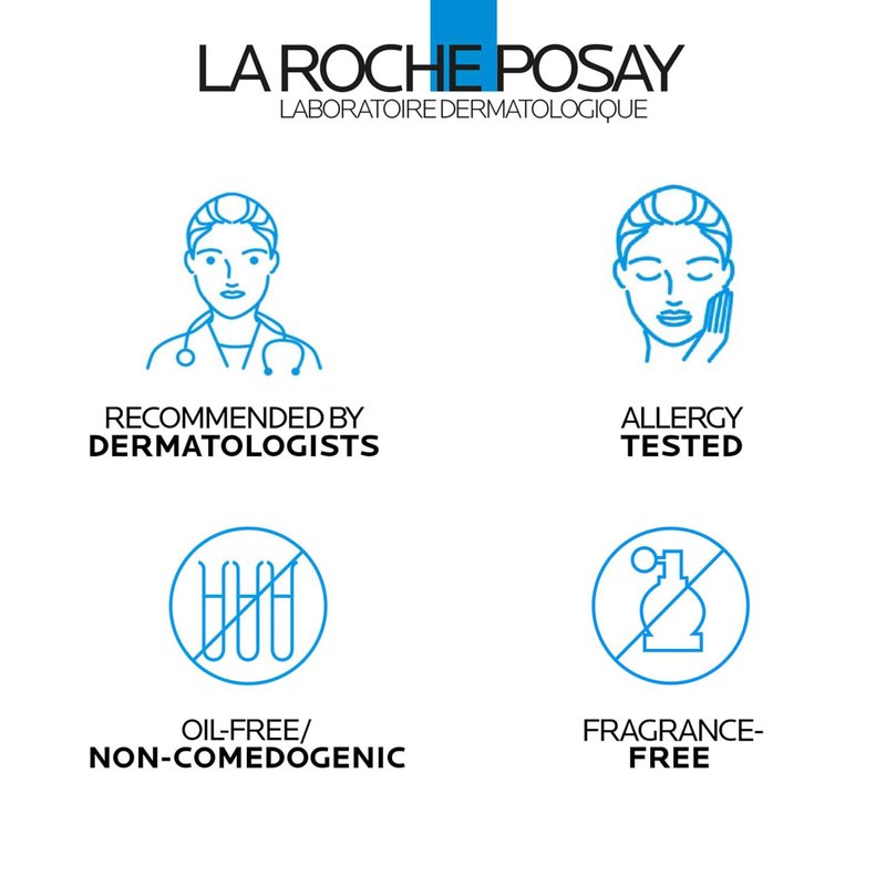 La Roche-Posay Toleriane Purifying Foaming Facial Cleanser, Oil Free Face Wash for Women & Men with Niacinamide + Ceramides, Pore Cleanser Safe For Sensitive Skin, Won’t Dry Out Skin, Soap Free, 400ml