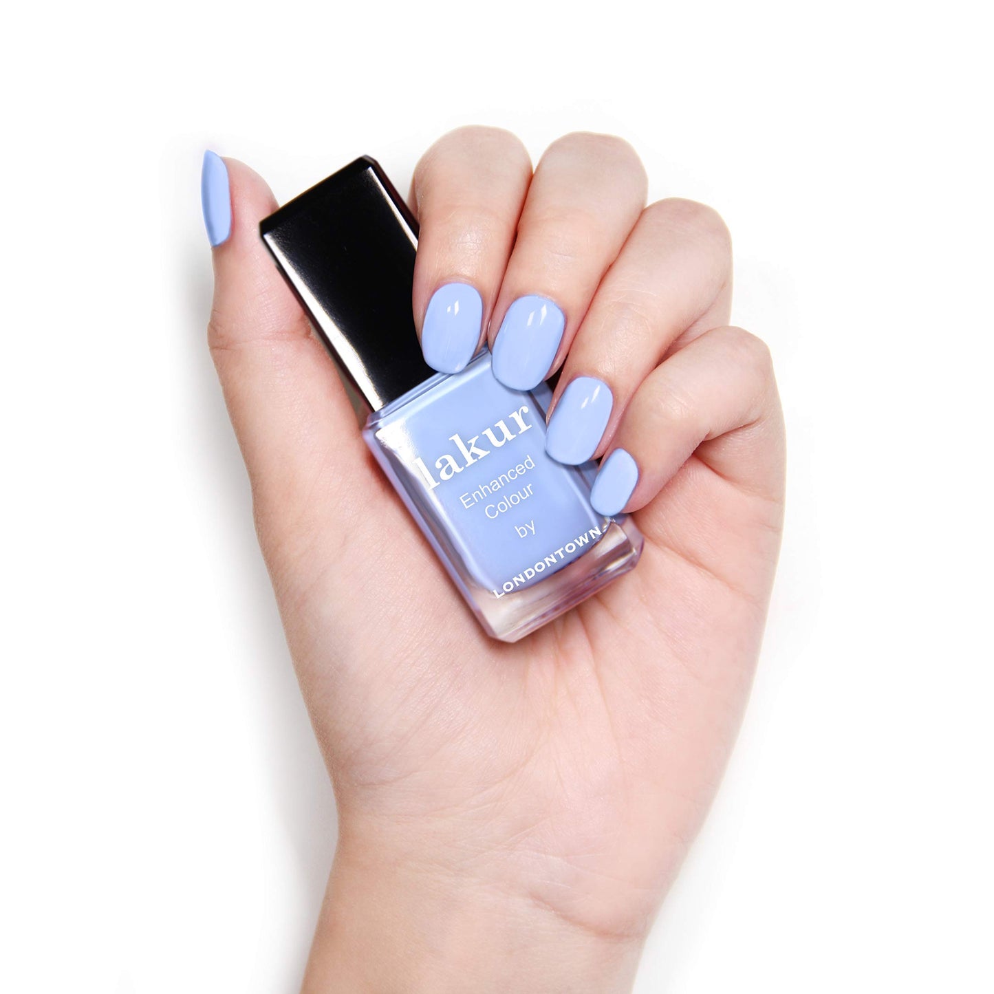 LONDONTOWN lakur Nail Polish, Blue Shades, Amalfi Love