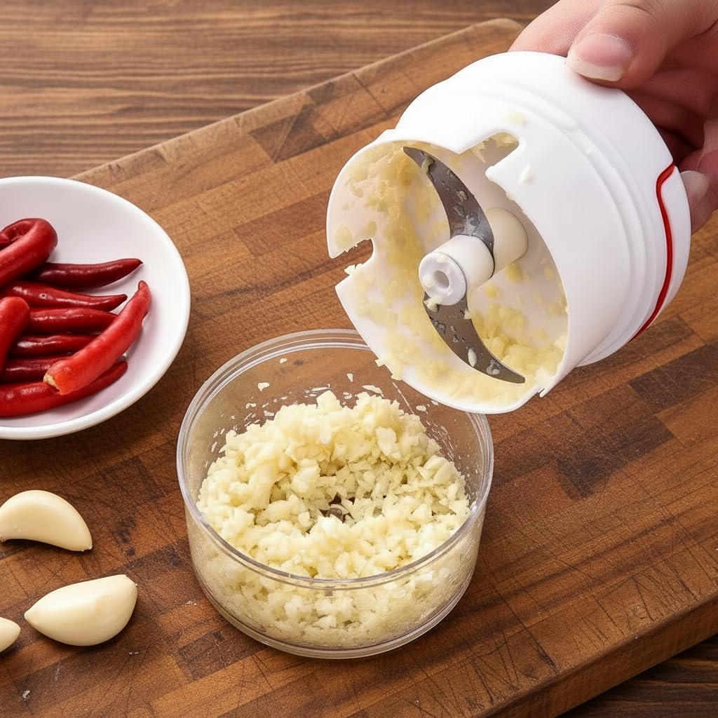 Garlic Pulverizer - Handheld Garlic Crusher for Easy Mincing | Sturdy Kitchen Tool for Home & Restaurant Use