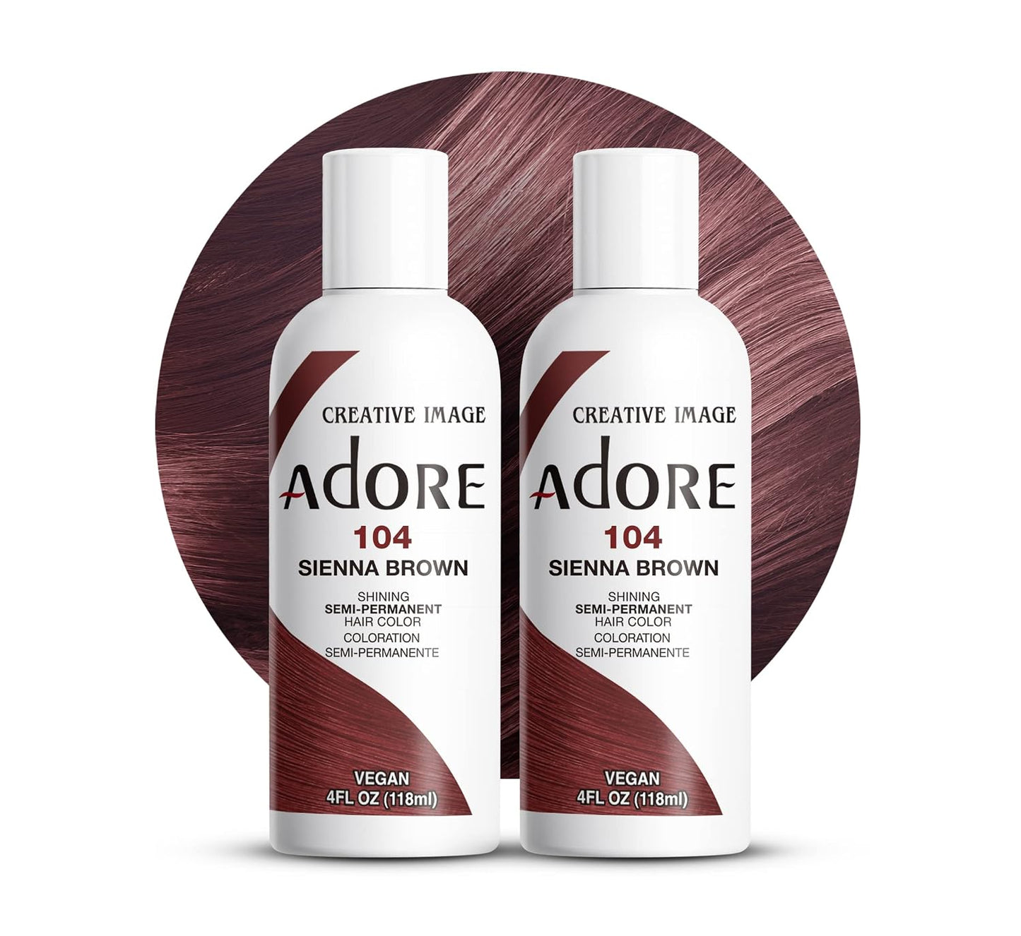 Adore Semi Permanent Hair Color - Mystic Grey | Vegan, Ammonia-Free Hair Dye | 4 Fl Oz