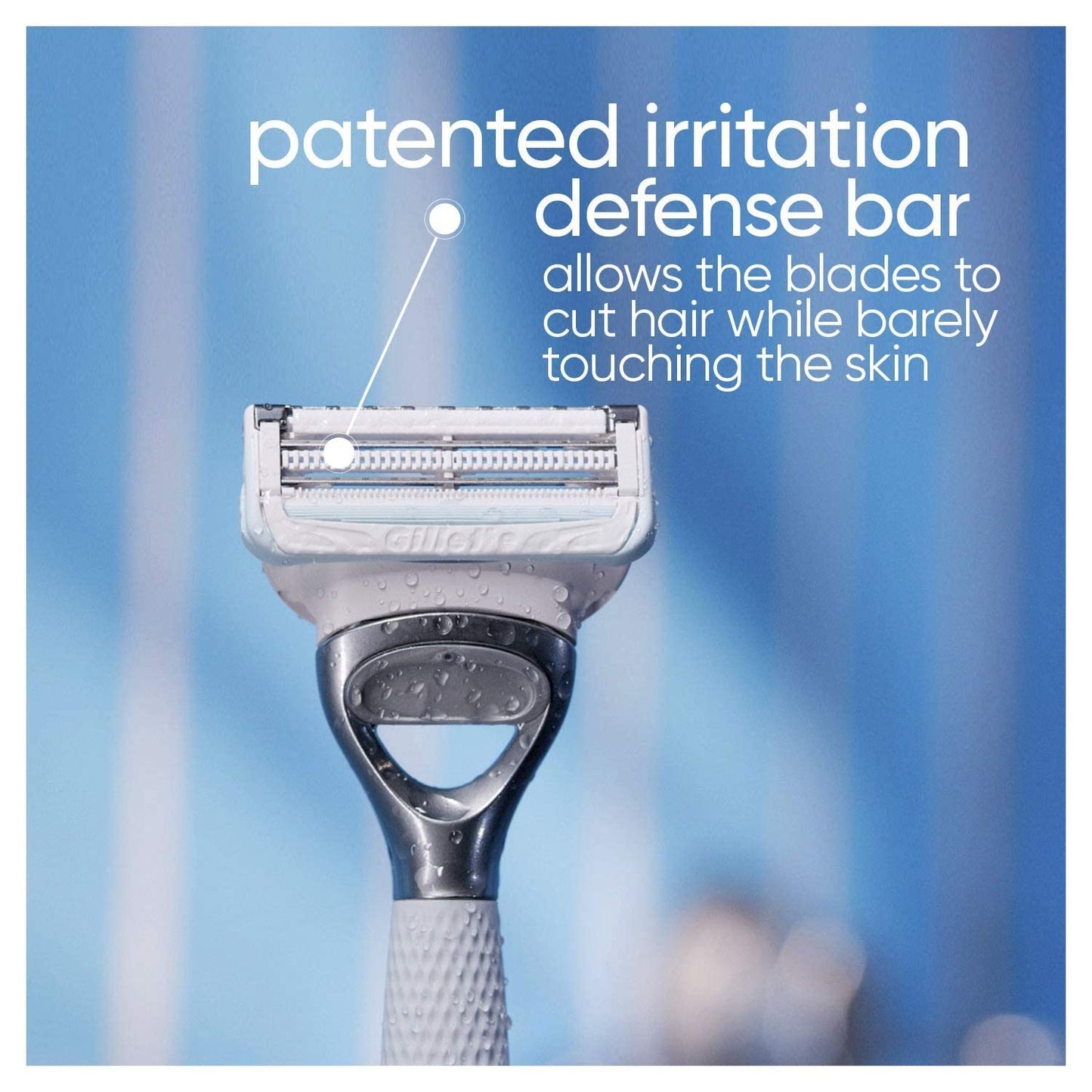 Gillette Venus Intimate Grooming Razors - Women's Bikini Trimmer & 6 Blade Refills | Smooth Shaving Solution