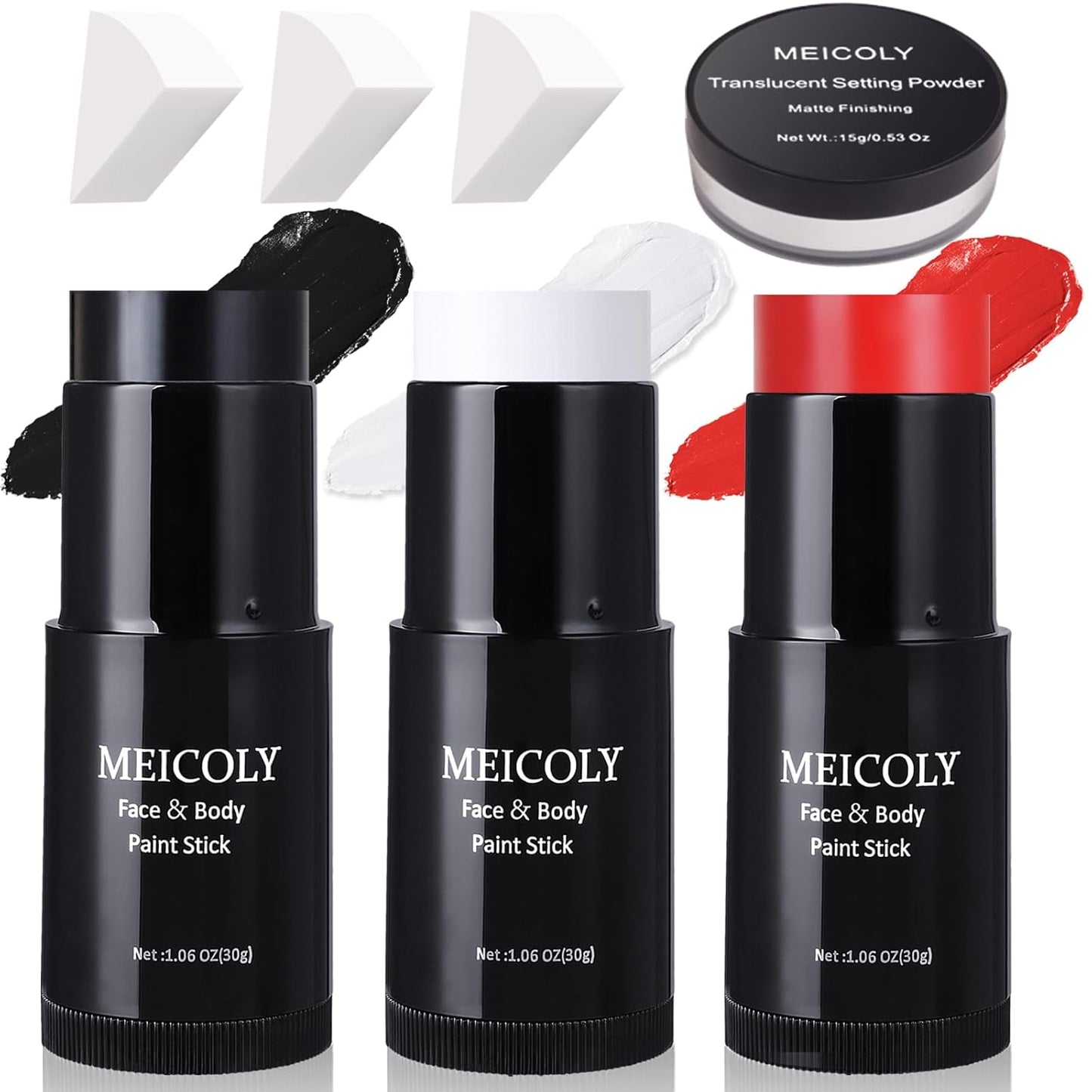 Royal Blue Face Body Paint Stick - Waterproof Clown Makeup for Halloween | 1.06 Oz