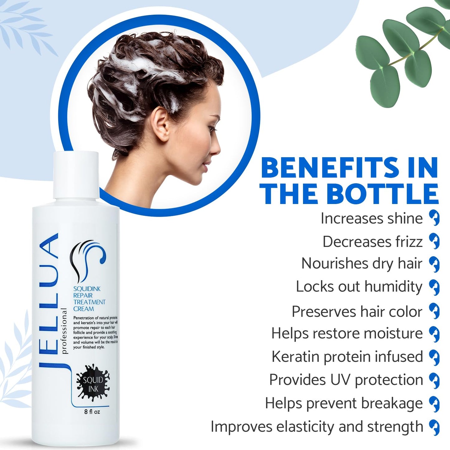 Squid Ink Repair Treatment Cream - Nourishing Skin Therapy | 8 oz